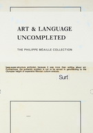 Art & Language Uncompleted. The Philippe Meaille Collection