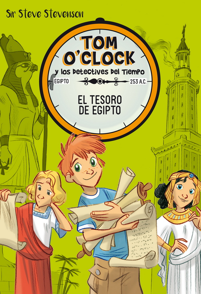 Tom O'Clock y los detectives del tiempo 5. El tesoro de Egipto